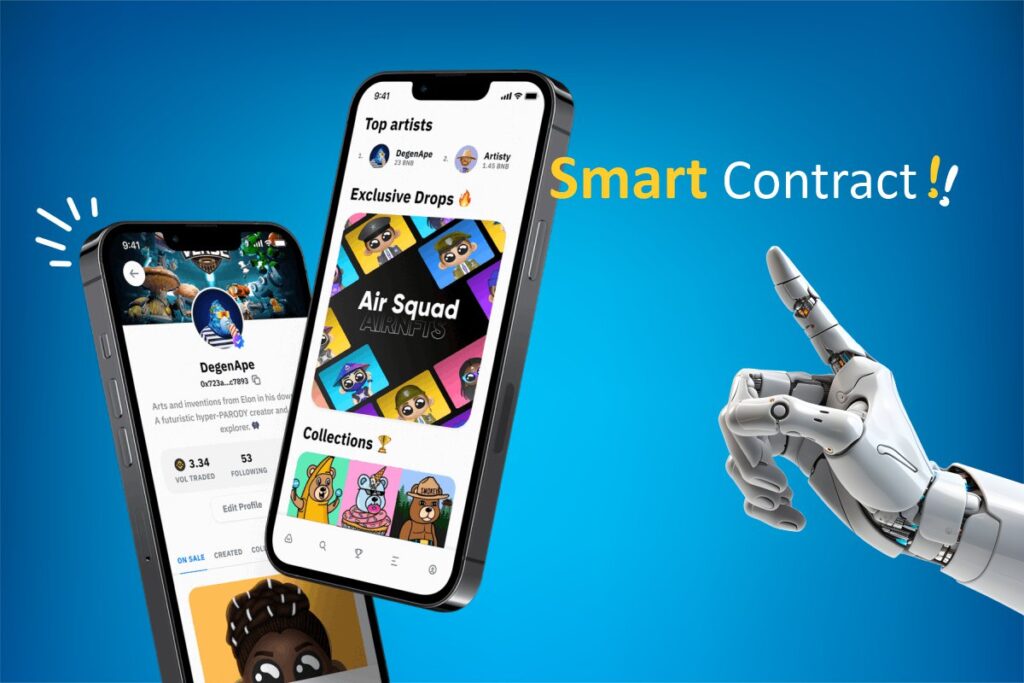 استفاده از Smart Contracts در nft