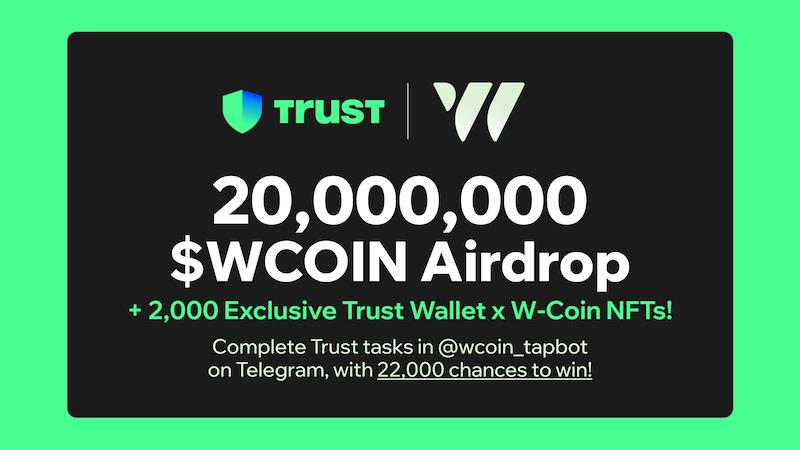 wCoin and Trust wallet