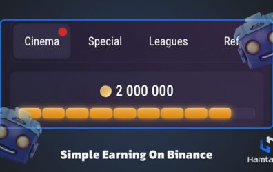 کد تپ سواپ Simple Earning On Binance