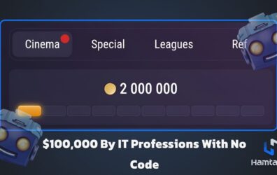 کد تپ سواپ $100,000 By IT Professions With No Code