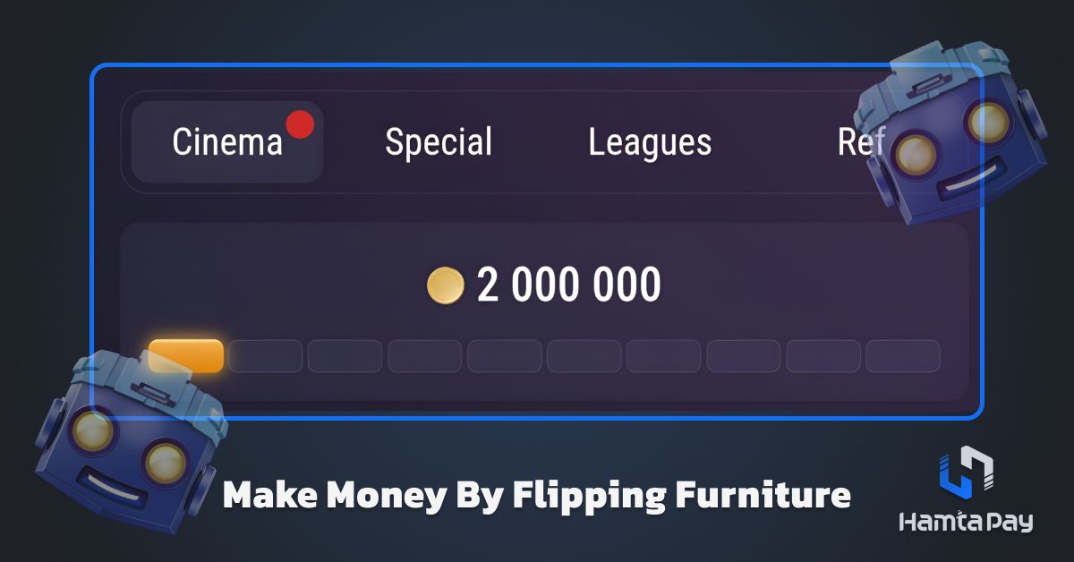 کد تپ سواپ Make Money By Flipping Furniture