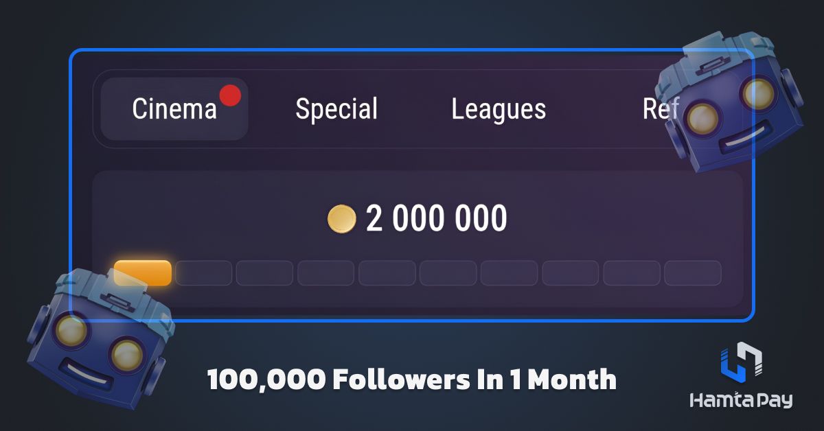 کد تپ سواپ 100,000 Followers In 1 Month