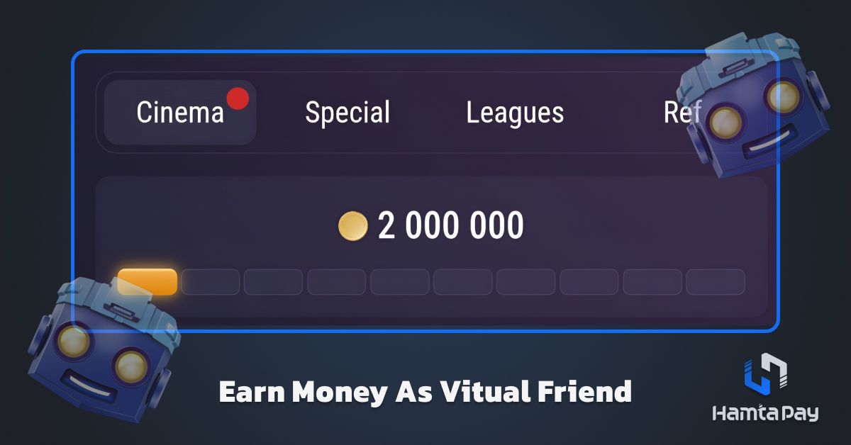 کد تپ سواپ Earn Money As Vitual Friend