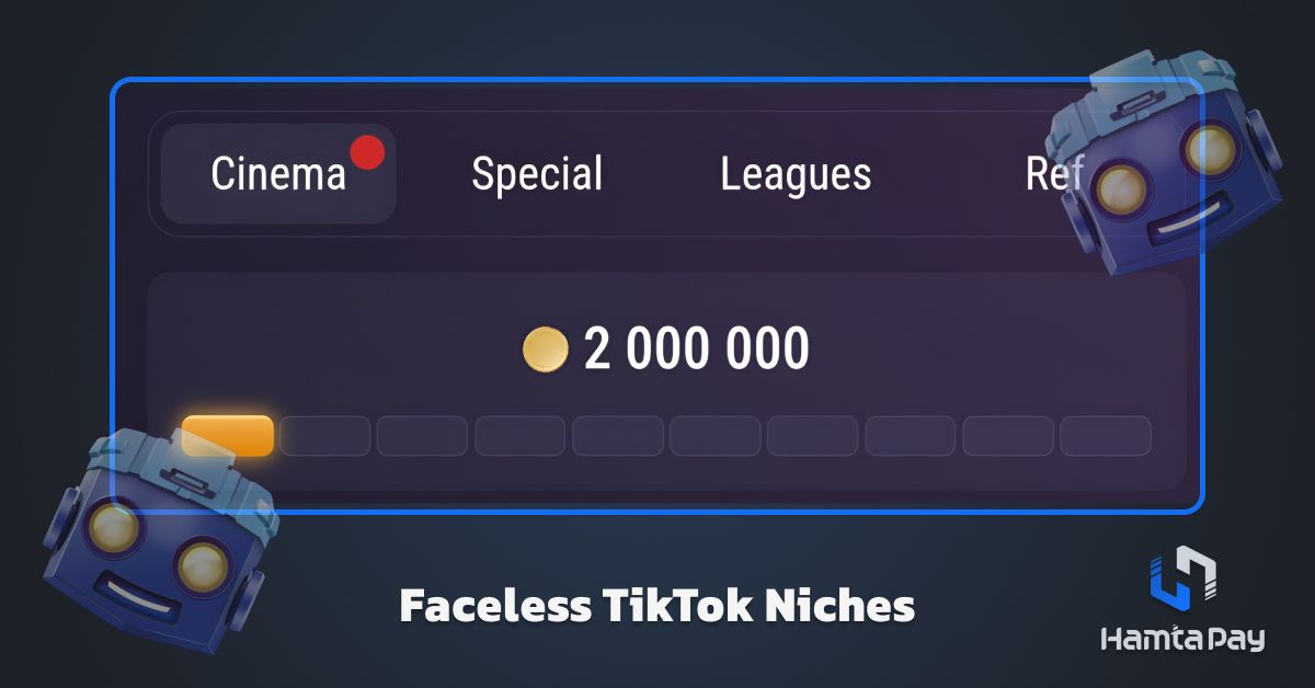 کد تپ سواپ Faceless TikTok Niches