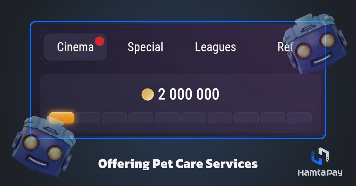 کد تپ سواپ Offering Pet Care Services