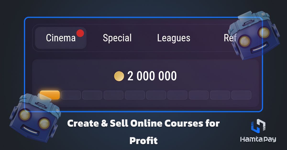 کد تپ سواپ Create & Sell Online Courses for Profit