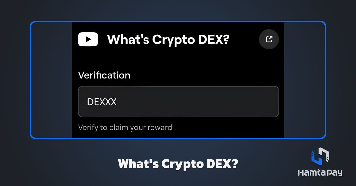 کد یوتیوب بلوم What's Crypto DEX?